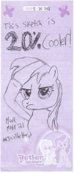 Size: 991x2296 | Tagged: safe, artist:brony247, imported from derpibooru, fluttershy, pinkie pie, rainbow dash, #jointheherd, 20% cooler, 2018, 2021, art, better together, drawing, hasbro, i really can not draw ponies, i tried, join the herd, merchandise, paper, paper drawing, pen drawing, salute, stationary paper, this is the best i could do, traditional art