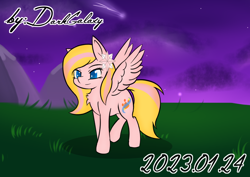 Size: 842x595 | Tagged: safe, artist:dark galaxy, imported from derpibooru, oc, oc only, pegasus, pony, female, mare, wings
