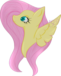 Size: 2132x2637 | Tagged: safe, artist:thecommandermiky, imported from derpibooru, fluttershy, pegasus, pony, bust, female, mare, simple background, solo, spread wings, transparent background, wings