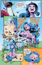 Size: 1080x1660 | Tagged: safe, artist:andypriceart, idw, imported from derpibooru, izzy moonbow, pony, unicorn, spoiler:comic, spoiler:g5comic, spoiler:g5comic08, g5, ta-da!