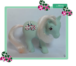 Size: 686x596 | Tagged: safe, artist:salemsparkler, imported from derpibooru, minty, pony, customized toy, g1, g3, irl, photo, solo, toy