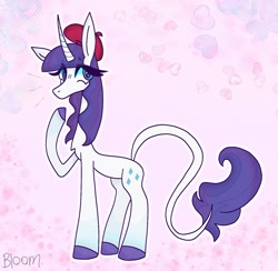 Size: 1493x1455 | Tagged: safe, artist:bloommoonbeam, imported from derpibooru, rarity, pony, unicorn, leonine tail, tail