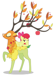 Size: 4145x5771 | Tagged: safe, artist:dragonchaser123, artist:sollace, edit, imported from derpibooru, vector edit, apple bloom, the great seedling, deer, dryad, earth pony, elk, pony, going to seed, growing up is hard to do, :o, absurd resolution, adorabloom, adorasexy, adult, beautiful, beautisexy, bedroom eyes, belly, bow, branches for antlers, creature, cropped, cute, draw me like one of your french girls, duo, duo male and female, eyes closed, female, high res, implied kissing, interspecies, lidded eyes, looking at you, lying down, male, mare, older, older apple bloom, on side, open mouth, raised hoof, seductive, seductive look, seductive pose, seedbloom, sexy, shipping, show accurate, simple background, smiling, straight, stupid sexy apple bloom, sultry pose, transparent background, vector