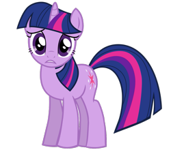 Size: 1041x928 | Tagged: safe, artist:benpictures1, imported from ponybooru, twilight sparkle, pony, unicorn, cute, female, inkscape, looking at you, mare, sad, simple background, solo, transparent background, twiabetes, unicorn twilight, vector