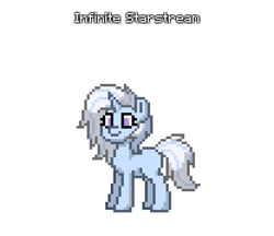 Size: 1664x1440 | Tagged: safe, artist:lucent starscape, imported from derpibooru, oc, oc:infinite starstream, oc:无限星河, pony, unicorn, pony town, horn, simple background, solo, unicorn oc, white background