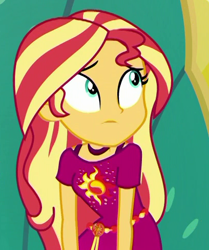 Size: 408x488 | Tagged: safe, imported from derpibooru, screencap, sunset shimmer, equestria girls, equestria girls series, spring breakdown, spoiler:eqg series (season 2), cropped, solo