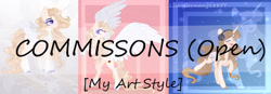 Size: 600x209 | Tagged: safe, artist:existencecosmos188, imported from derpibooru, oc, oc only, alicorn, unicorn, advertisement, alicorn oc, commission info, eyelashes, female, horn, rearing, unicorn oc, wings