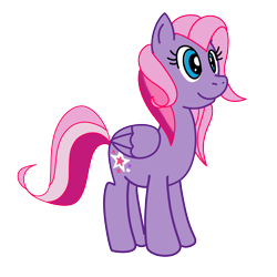 Size: 3024x3024 | Tagged: safe, artist:omegaridersangou, imported from derpibooru, starsong, pegasus, pony, female, g3, g3 to g4, g4, generation leap, simple background, solo, transparent background