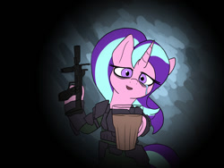 Size: 1000x750 | Tagged: safe, artist:slamjam, imported from derpibooru, starlight glimmer, choccy milk, chocolate, chocolate milk, crying, halo (series), milk, odst