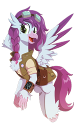 Size: 818x1326 | Tagged: safe, artist:willoillo, imported from derpibooru, oc, oc only, oc:aella breeze, hippogriff, derpibooru community collaboration, 2023 community collab, hippogriff oc, simple background, solo, transparent background