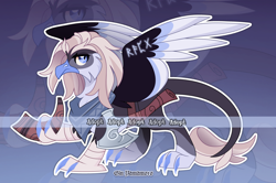 Size: 4096x2716 | Tagged: safe, artist:gkolae, imported from derpibooru, oc, oc only, griffon, clothes, griffon oc, male, scarf, wings, zoom layer