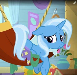 Size: 524x516 | Tagged: safe, imported from derpibooru, screencap, trixie, cropped, sad, the sad and depresive trixie