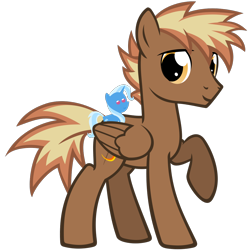 Size: 1200x1200 | Tagged: safe, artist:the smiling pony, imported from derpibooru, trixie, oc, oc only, oc:firebrand, pegasus, pony, derpibooru community collaboration, .svg available, 2023 community collab, looking at you, pegasus oc, plushie, pointy ponies, simple background, smiling, svg, transparent background, vector, wings