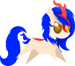 Size: 3167x2768 | Tagged: safe, artist:fededash, imported from derpibooru, oc, oc only, oc:ryuko po, kirin, kirin oc, png, simple background, solo, transparent background