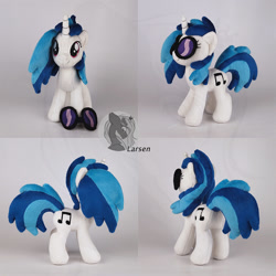 Size: 1000x1000 | Tagged: safe, artist:larsen toys, imported from derpibooru, dj pon-3, vinyl scratch, unicorn, butt, craft, female, glasses, mare, photo, plot, plushie, solo