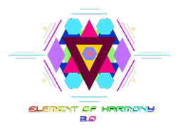 Size: 934x682 | Tagged: safe, artist:matriximal, artist:voltapony, imported from derpibooru, element of generosity, element of honesty, element of kindness, element of laughter, element of loyalty, element of magic, elements of harmony, elements of harmony 2.0, geometry dash, no pony, remake, simple background, transparent background