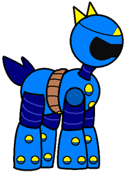 Size: 374x512 | Tagged: safe, artist:jfpierre, imported from derpibooru, oc, oc only, oc:toacoy, pony, robot, robot pony, derpibooru community collaboration, 2023 community collab, simple background, solo, transparent background