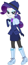 Size: 4091x9535 | Tagged: safe, artist:emeraldblast63, imported from derpibooru, rarity, human, equestria girls, alternate hairstyle, beautiful, boots, clothes, cute, ear piercing, earring, fedora, gloves, hat, jewelry, motorcross, pantyhose, piercing, raribetes, shoes, simple background, skirt, smiling, solo, transparent background, woman