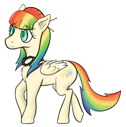 Size: 1558x1580 | Tagged: safe, derpibooru exclusive, imported from derpibooru, oc, oc only, oc:shooting star, pegasus, pony, derpibooru community collaboration, 2023 community collab, chest fluff, flight of the valkyrie, goggles, hairpin, multicolored hair, older, pegasus oc, rainbow hair, simple background, solo, transparent background, wings