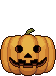 Size: 56x76 | Tagged: safe, artist:dialliyon, imported from derpibooru, oc, oc only, oc:anykoe, earth pony, animated, commission, earth pony oc, gif, halloween, holiday, jack-o-lantern, loop, nightmare night, perfect loop, pixel art, pumpkin, simple background, solo, transparent background, ych animation, ych result