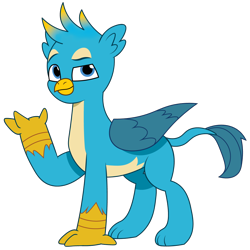 Size: 1200x1200 | Tagged: safe, artist:prixy05, imported from derpibooru, gallus, griffon, g4, g4 to g5, g5, generation leap, my little pony: tell your tale, simple background, solo, transparent background, vector