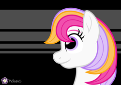 Size: 5714x4000 | Tagged: safe, artist:melisareb, imported from derpibooru, light heart, earth pony, pony, .svg available, absurd resolution, black background, bust, female, g2, mare, side view, simple background, solo, vector