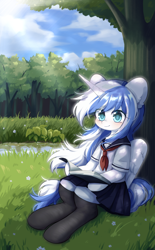 Size: 1800x2907 | Tagged: source needed, safe, artist:yilo, imported from derpibooru, oc, oc only, oc:ori, pony, unicorn, clothes