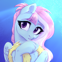 Size: 3000x3000 | Tagged: safe, artist:nika-rain, imported from derpibooru, kerfuffle, pegasus, pony, solo