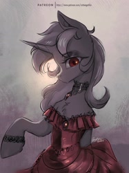 Size: 2048x2732 | Tagged: safe, artist:rottengotika, imported from derpibooru, oc, oc only, pony, unicorn, solo