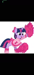 Size: 1080x2400 | Tagged: safe, imported from ponybooru, twilight sparkle, cheer, cheering, clothes, shoes