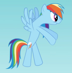 Size: 585x594 | Tagged: safe, imported from derpibooru, rainbow dash, pegasus, flying