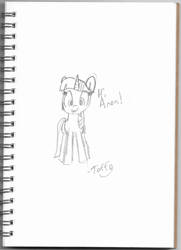 Size: 2242x3089 | Tagged: safe, artist:toffo, twilight sparkle, simple background, sketch, white background