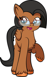 Size: 1920x3126 | Tagged: safe, artist:alexdti, imported from derpibooru, oc, oc:dashina vreeze, pegasus, pony, female, glasses, mare, solo