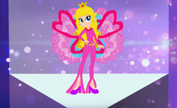 Size: 1090x669 | Tagged: safe, artist:selenaede, artist:user15432, imported from derpibooru, fairy, human, equestria girls, barely eqg related, base used, clothes, crossover, crown, ear piercing, earring, equestria girls style, equestria girls-ified, fairy wings, fairyized, flower, hand on hip, high heels, jewelry, looking at you, onyrix, piercing, pink wings, princess peach, regalia, shoes, smiling, super mario bros., wings, winx, winx club, winxified, world of winx