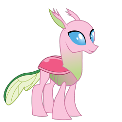 Size: 1200x1200 | Tagged: safe, artist:prixy05, imported from derpibooru, oc, oc only, oc:squishalene, changedling, changeling, changeling oc, simple background, solo, transparent background