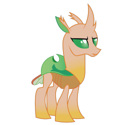 Size: 1200x1200 | Tagged: safe, artist:prixy05, imported from derpibooru, oc, oc only, oc:peachy keen, changedling, changeling, changeling oc, simple background, solo, transparent background