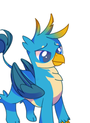 Size: 1404x1915 | Tagged: artist needed, safe, imported from derpibooru, gallus, griffon, cool, male, simple background, solo, transparent background, wings