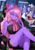 Size: 3425x4961 | Tagged: safe, artist:lifejoyart, oc, oc:cinnabyte, oc:lillybit, anthro, breasts, clothes, female
