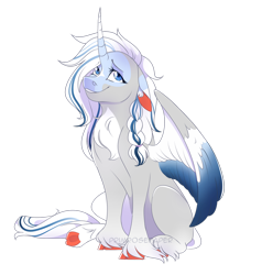 Size: 1280x1347 | Tagged: safe, artist:primrosepaper, imported from derpibooru, oc, oc only, alicorn, pony, alicorn oc, horn, solo, wings