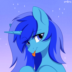 Size: 2048x2048 | Tagged: safe, artist:cottonaime, imported from derpibooru, oc, oc:spacelight, pony, unicorn