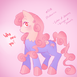 Size: 500x500 | Tagged: safe, artist:ruhiana, imported from derpibooru, oc, oc:musharna, pegasus, pony, female, mare, solo