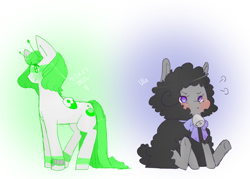 Size: 700x500 | Tagged: safe, artist:ruhiana, imported from derpibooru, oc, oc only, oc:ulla, earth pony, pony, sheep, sheep pony