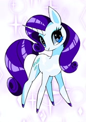 Size: 1448x2048 | Tagged: safe, artist:stacy_165cut, imported from derpibooru, rarity, unicorn, female, looking at you, mare, smiling, smiling at you, solo