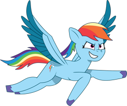 Size: 1449x1210 | Tagged: safe, artist:prixy05, imported from derpibooru, rainbow dash, pegasus, pony, flying, g4, g4 to g5, g5, generation leap, my little pony: tell your tale, simple background, solo, spread wings, transparent background, vector, wings