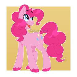 Size: 828x828 | Tagged: safe, artist:honeymews, imported from derpibooru, pinkie pie, earth pony, pony, female, solo