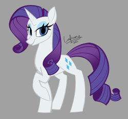 Size: 1801x1668 | Tagged: safe, artist:leaficun3, imported from derpibooru, rarity, pony, gray background, simple background, solo