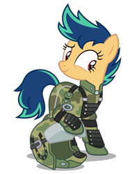 Size: 4000x5000 | Tagged: safe, artist:gypsykumquat, imported from derpibooru, oc, oc only, oc:fiery stamp, earth pony, pony, .svg available, absurd resolution, alternate timeline, alternate universe, apocalypse, armor, clothes, costume, crystal war timeline, earth pony oc, female, halloween, halloween costume, helmet, holiday, inkscape, military, military uniform, show accurate, simple background, solo, svg, transparent background, uniform, vector