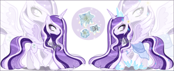 Size: 4140x1700 | Tagged: safe, artist:dixieadopts, imported from derpibooru, oc, oc:lavender frost, alicorn, pony, female, mare, solo