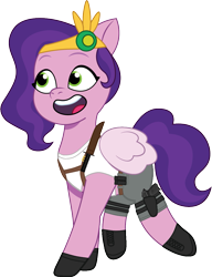 Size: 853x1110 | Tagged: safe, artist:edy_january, artist:prixy05, edit, imported from derpibooru, vector edit, pipp petals, pony, unicorn, anget, belt, boots, clothes, combat knife, equipment, g5, gears, gloves, gun, handgun, knife, my little pony: tell your tale, p230, pants, pistol, shirt, shoes, short pants, short shirt, sig.sauer p230, simple background, solo, tactical, tanktop, transparent background, vector, weapon