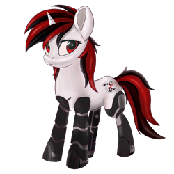 Size: 1200x1200 | Tagged: safe, artist:weiling, imported from derpibooru, oc, oc only, oc:blackjack, pony, unicorn, fallout equestria, fallout equestria: project horizons, fanfic art, simple background, solo, transparent background